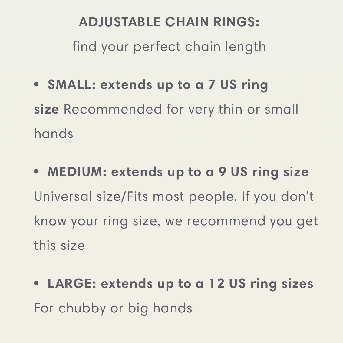 Red Garnet Chain Ring